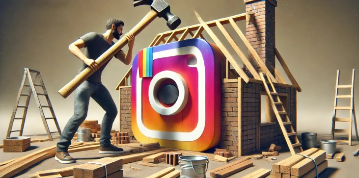 ndërtesa e aplikacionit instagram