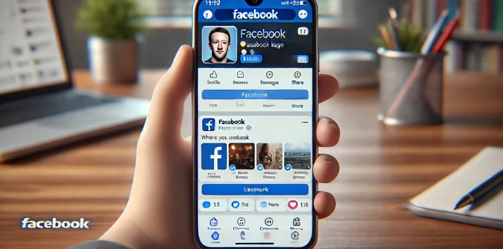 facebook në telefon